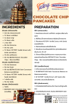 Chocolate Chip Pancake 