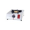 Single Burner Gas Stove with Brass Burner and Stainless Steel Top