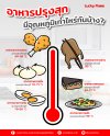 อาหารปรุงสุกมีอุณหภูมิเท่าไหร่กันบ้าง? อาหารปรุงสุกมีอุณหภูมิเท่าไหร่กันบ้าง?