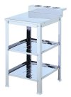 2 Tier Gas Stove Stand with Stainless Steel Structure