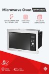 เตาอบไมโครเวฟแบบฝัง Built-in ขนาด 30 ลิตร พร้อมโหมดย่างและคอมบิ