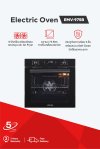 เตาอบไฟฟ้าแบบฝัง ขนาด 75 ลิตร 9 ฟังก์ชั่น โหมดใหม่ Air Fryer