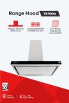 Island Range Hood with Touch Control and Ducted System