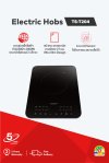 Induction Hob with Ceramic Glass and Ultra Slim Design
