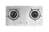 LBS-962N Stainless Built-in-hob เตาแก๊ส 2 หัว แบบฝังเคาน์เตอร์ หน้าสแตนเลส top