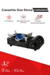 เตาแก๊สปิคนิค ไซส์มินิ ลายดอกไม้รุ่นLF-90MINI(PDM)