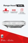 Commercial Range Hood with Dual Motor and Ducted System