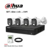 ชุดกล้องวงจรปิด Dahua  ความละเอียด 2MP Smart Dual Light