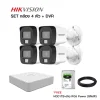 ชุดกล้องวงจรปิด HIKVISION ความละเอียด 2MP Smart Dual-Light