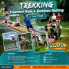 One day Trekking Elephant Riding & Bamboo Rafting with Lunch