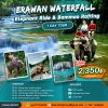 Erawan Waterfall Elephant Riding & Bamboo Rafting with Lunch