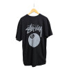 STUSSY 8 BALL TEE PIGMENT DYED TEE BLACK SS24 [L]