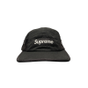SUPREME MESH POCKET CAMP CAP BLACK FW24
