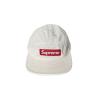 SUPREME CORDUROY CAMP CAP STONE WHITE FW24