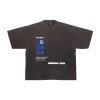 NC CONNECT WIZARD BOXY TEE (BROWN FADED)
