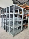 6 ชั้นเหล็กฉากโล่ง (ขนาด 46 x 100 x 210 cm) - มือสอง