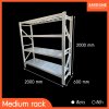 Medium Rack ขนาด L2000 x D.600 x H.2000 mm. รุ่น 200 Kg/Layer
