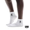 ON LOGO SOCK MID 3P - WHITE