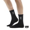 ON LOGO SOCK HIGH 3P - BLACK