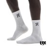 ON LOGO SOCK HIGH 3P - WHITE