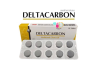 เดลต้าคาร์บอน แก้ท้องเสีย ผงถ่านชาร์โคล [กล่อง1แผง=10เม็ด] DELTACARBON