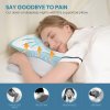 Cervical Memory Foam Pillow for Neck and Shoulder Pain Relief: Ergonomic Contour Design for Side, Back & Stomach Sleepers, Odorless Orthopedic Pillow for Comfortable Sleeping