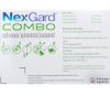 Nexgard Combo Cats แมว 2.5-7.5 kg ( 3 หลอด/กล่อง) เน็กการ์ด คอมโบ แมว (สีเขียว)