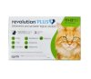 Revolution Plus for Cats แมว 5.1 - 10 กก. [3 หลอด/กล่อง] สีเขียว Exp. 07/2028
