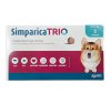 Simparica Trio สุนัข 10 - 20 กก [3 เม็ด/กล่อง] ซิมพาริก้า ทรีโอ้