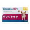 Simparica Trio สุนัข 1.25 - 2.5 กก [3 เม็ด/กล่อง] ซิมพาริก้า ทรีโอ้