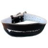 TREC LEATHER WIDE BELT - BLACK - Size L