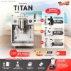 โปรโมชั่นชุดเครื่องชงกาแฟ Cosmo Titan (เครื่องบด 2 เครื่อง)