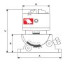 VERTEX Precision Universal Angle CHUCK-VUA-100J