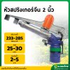 สปริงเกอร์อลูมิเนียมยิงไกล 2 นิ้ว จีน (สีเงิน-น้ำเงิน)