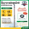 ปั๊มบาดาล ซับเมอร์ส Mitsumax AC 1.5 นิ้ว 1 แรง 12 ใบพัด บ่อ 3 ซัมเมอร์ส ปั๊มน้ำ บ่อบาดาล ดูดน้ำลึก (315MM1/12-4)