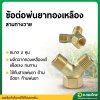 สามทางวายพ่นยา ข้อต่อสามทางพ่นยา ทองเหลือง ขนาด 2 หุน (1/4 นิ้ว)