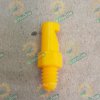 มินิสปริงเกอร์ หัวฉีดสเปรย์ 180 องศา หัวเจ๊ทยาว ต่อสายไมโคร PE สีเหลือง (100 ตัว) S&S