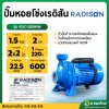 ปั๊มหอยโข่ง ปั๊มน้ำไฟฟ้า ใบพัดทองเหลือง 2 นิ้ว 2 แรง รุ่น RDC-200HFM ยี่ห้อ RADISON
