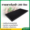 ถาดเพาะกล้า ถาดเพาะชำ ขนาด 200 หลุม เหลี่ยม