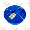 สายส่งน้ำ สายสปริงเกอร์ ท่อผ้าใบ เคลือบ PVC สายดับเพลิง 4 นิ้ว (สีน้ำเงิน) ยาว 100 เมตร