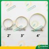เข็มขัดรัดสายดูด เข็มขัดรัดท่อ แหวนรัดสายยาง ขนาด 2 , 3 , 4 นิ้ว (เหล็กชุบ)