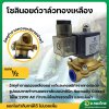โซลินอยด์วาล์วทองเหลือง (Solenoid Valve) ขนาด 1/2 นิ้ว (4 หุน) AC220V (Sivertec)