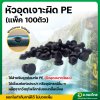 ตัวอุด PE ปลั๊กอุดซ่อม หัวอุดเจาะผิด PE ขนาด 3 มม. จำนวน 100 ตัว