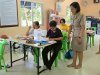 รักษาราชการผู้อำนวยการวิทยาลัยชุมชนะรนอง ตรวจเยี่ยมการฝึกอบรมการทำผลิตภัณฑ์จากผ้าปาเต๊ะ รักษาราชการผู้อำนวยการวิทยาลัยชุมชนะรนอง ตรวจเยี่ยมการฝึกอบรมการทำผลิตภัณฑ์จากผ้าปาเต๊ะ