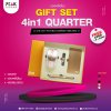 Gift Set 4in1 Quarter เมาส์ ปากกา PB แฟลชไดร์ฟพร้อมกล่อง