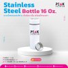 ขวดน้ำสเตนเลสเก็บร้อน-เย็น สีขาว พร้อมที่กรองชา 350 ml.