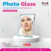 กรอบรูปกระจกเจียรขอบ มีเงารอบกรอบ 17.8 x 22.8 ซม.