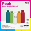 กระบอกน้ำเก็บอุณหภูมิ Peak Sports Bottle 500 ml. พร้อมโลโก้
