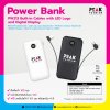Power Bank LED LOGO พาวเวอร์แบงค์ไร้สาย 10000mAh พร้อมสกรีนโลโก้