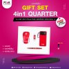 Gift Set 4in1 ชุดกิตเซต พาวเวอร์แบงค์ เมาส์ไร้สาย แฟลชไดร์ฟ ปากกา